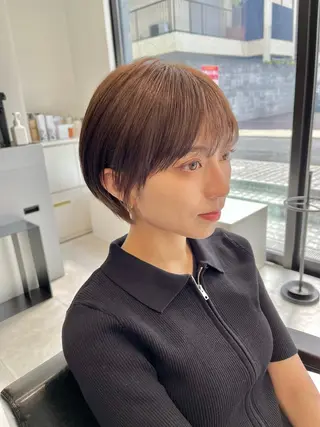 ショート カラー ハイライト/ショート /ボブ/RYOHEIのヘアスタイル