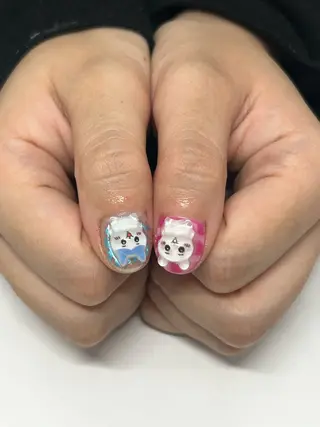ネイル プライベートネイルサロンone nail所属・one nail 【カラフル/個性派】のネイルデザイン