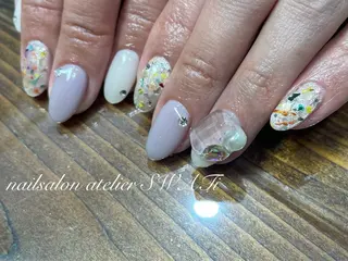 ネイル ヘアーサロン大野所属・nailsalon SWATiのネイルデザイン