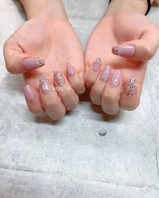 ネイル 北浦和 自爪育成ケアのネイルデザイン