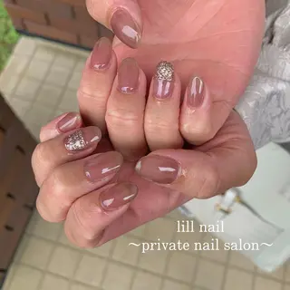 ミディアム pllia beautyのネイルデザイン