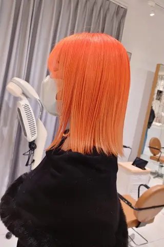 ミディアム 新潟ハイトーンカラー NO.1✨ 小川 巧のヘアスタイル