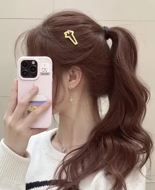 ロング カラー ヘアアレンジ 夏のトレンド♡ モテヘア🧴🫧池袋のヘアスタイル