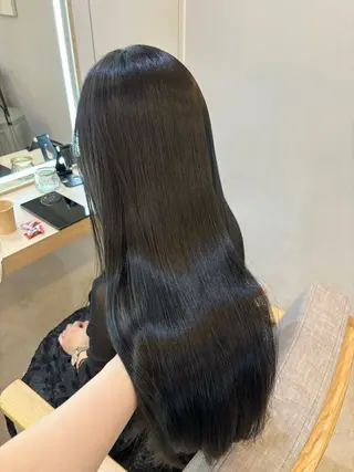 ロング カラー little×kuruku 銀座2号店 【リトルクルク】所属・🗽うる艶/メンズ Yui🗽🗺️のヘアスタイル