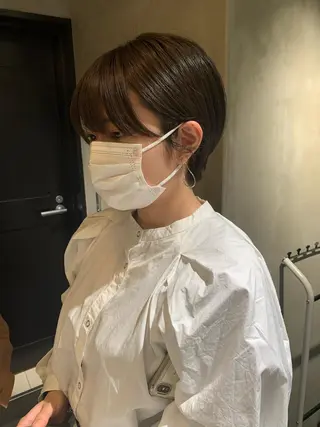 ショート カラー アンニュイヘア🪽 ayumiのヘアスタイル