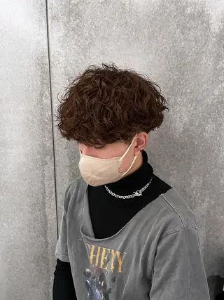 ショート パーマ メンズ 瀧野 翔吾【メンズ特化】のヘアスタイル