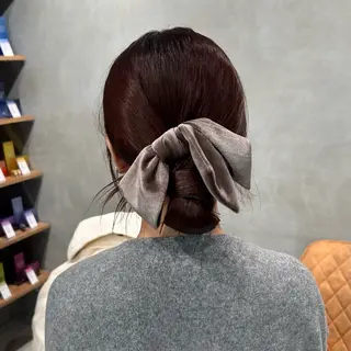 ヘアアレンジ 透明感カラー🫧 ✴︎meiのヘアスタイル
