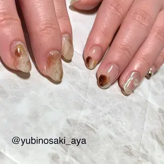 ネイル ゆびノさき茨木店 ニュアンス/アートのネイルデザイン