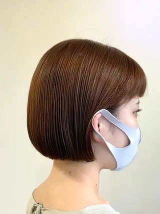 ショート カラー メンズパーマ✨️村越 雄斗のヘアスタイル