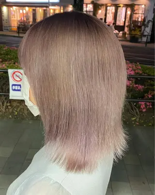 ミディアム カラー ヘアアレンジ Lim五反田所属・TSUNA 🌙 Lim 五反田のマツエク・マツパデザイン