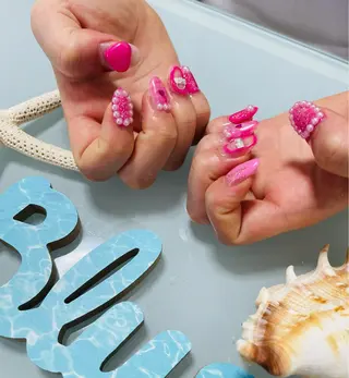 ネイル 🌙🫧CHARME (RUKA)🦋🫧のネイルデザイン