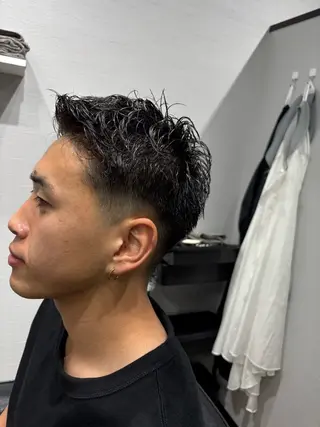 ショート パーマ メンズ HAIRAtelierLibre所属・高橋 怜玖のヘアスタイル