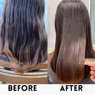 ショート カラー パーマ KOHNO/ブリーチ なし/透明感カラーのヘアスタイル