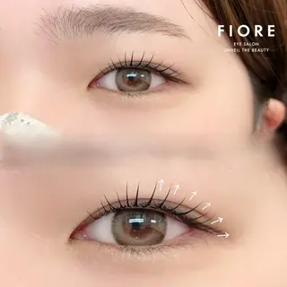 マツエク・マツパ FIORE フィオレ 大門 浜松町のマツエク・マツパデザイン