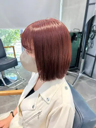 ミディアム カラー newi梅田🫧韓国 ヘア🫧sakiのヘアスタイル