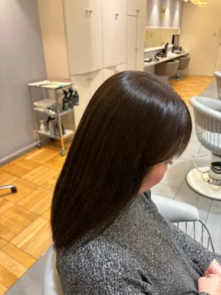 ロング カラー Hair's Gallery堺高島屋所属・ヘアーズギャラリー 山本愛華のヘアスタイル