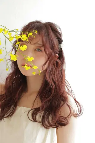 セミロング 暖色カラー / minoriのヘアスタイル