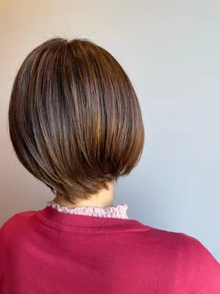 ミディアム カラー ALBELY  hair&spa 浜松上島店所属・髪質改善 菊池紳吾のヘアスタイル