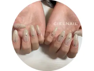 ロング cielnail 祇園のネイルデザイン