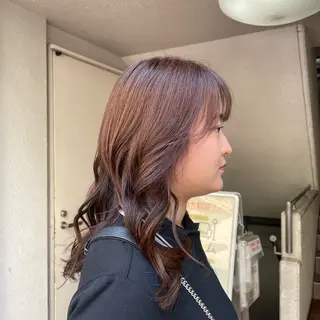 セミロング カラー このみ/髪質改善 /ヘアアレンジ🫧のヘアスタイル