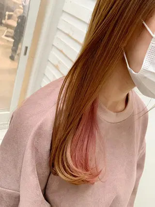 ロング カラー ヘアアレンジ 指名支持率NO.1 スタイリストのヘアスタイル