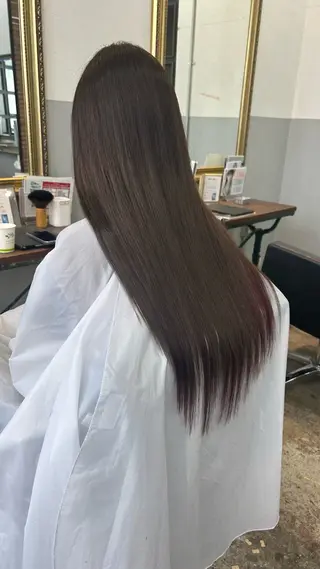 ロング SITY.天神大名【シティ】所属・🦋mamiya🦋 カットモデル募集のヘアスタイル