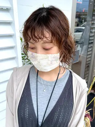 ショート パーマ －SARRY－ YUKIのヘアスタイル