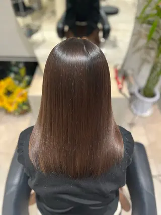 ミディアム パーマ 🫧美髪縮毛矯正🫧 Haruのヘアスタイル