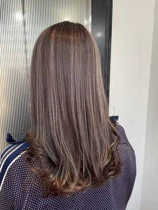 セミロング カラー One By The Ect所属・ショート/脱白髪染め ☆宇﨑悠実のヘアスタイル