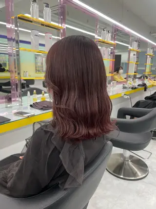 ミディアム 🤍韓国トレンド ヘア🤍miku🤍のヘアスタイル