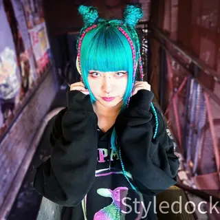 カラー ヘアアレンジ 特殊ヘア師 /TANIのヘアスタイル