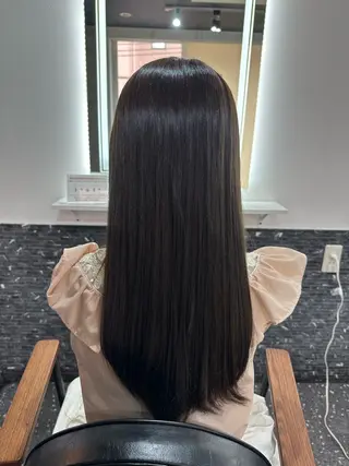 ロング 髪質改善⭐️縮毛矯正 吉祥寺⭐️Rinaのヘアスタイル