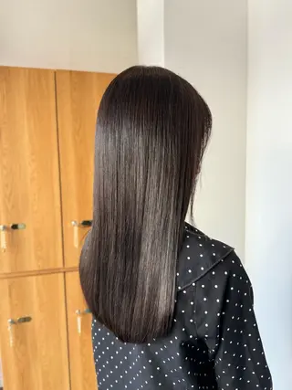 ロング RECARE忠岡 韓国エクステのヘアスタイル