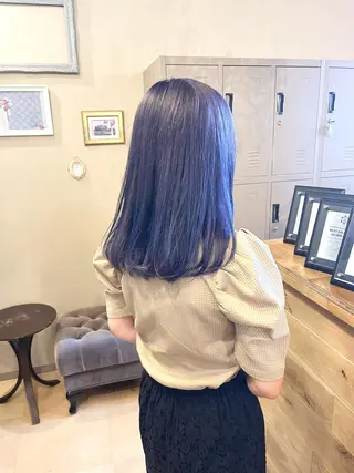 ロング カラー S.BLOOM 川崎 翔哉のヘアスタイル