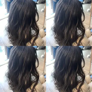 セミロング 大久保 隆蔵のヘアスタイル