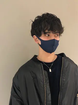 ショート パーマ スカイレビュー所属・木村 柊斗のヘアスタイル