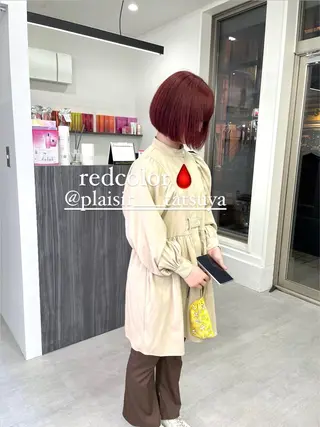 ショート カラー 佐々木 達也のヘアスタイル