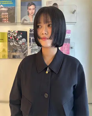 ミディアム パーマ Manaka🟤 今泉　Musiiikのヘアスタイル