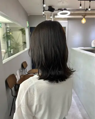 ミディアム 似合わせcut/艶 color🫧ひかりのヘアスタイル