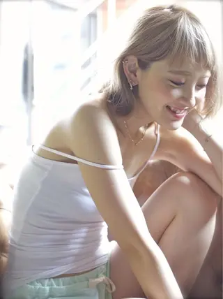 ミディアム カラー hao所属・西山 頌太のヘアスタイル