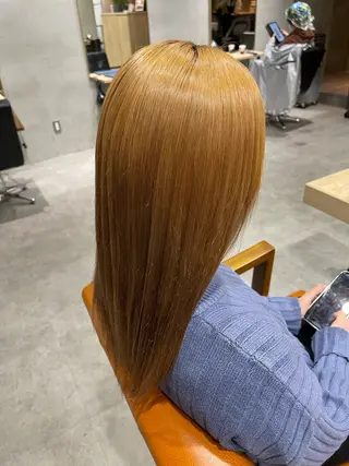 ロング ACT仙台店所属・lena🎀 透明感カラー/韓国風のヘアスタイル