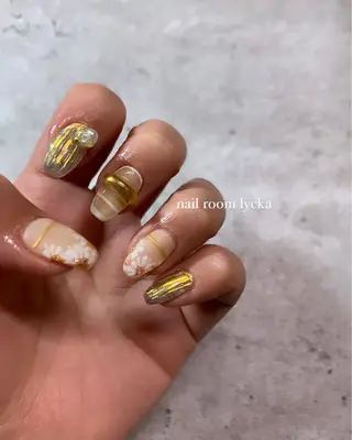 ネイル ﾈｲﾙﾙｰﾑﾘｯｶ 𝐦𝐚𝐲𝐮のネイルデザイン