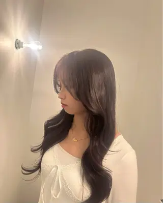 ロング カラー 🎀咲月🎀レイヤー /暖色透明感カラーのヘアスタイル