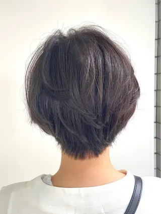 ショート 30代からの大人 ショートのヘアスタイル