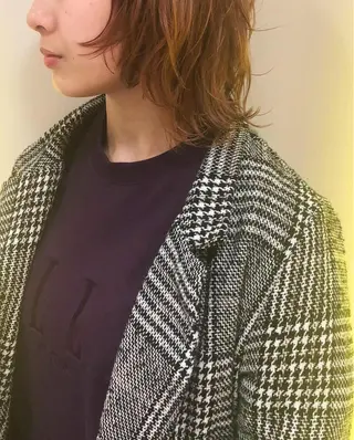 ショート カラー ヘアアレンジ ボブ/ミニボブ/ 立河今日子のヘアスタイル