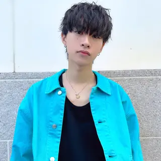 ショート メンズ 岡野 静華のヘアスタイル