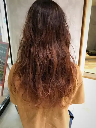 ロング カラー 松村 崇弘のヘアスタイル
