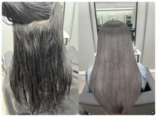 ロング カラー パーマ 🌈艶髪/髪質改善 新宿itouのヘアスタイル