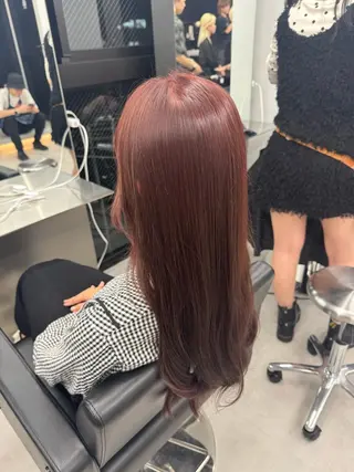 ロング ゆーめろ /Lapis福岡今泉のヘアスタイル