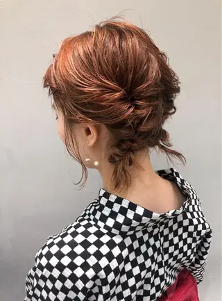 ミディアム ヘアアレンジ 韓国ヘア🇰🇷 トヨキトキコのヘアスタイル